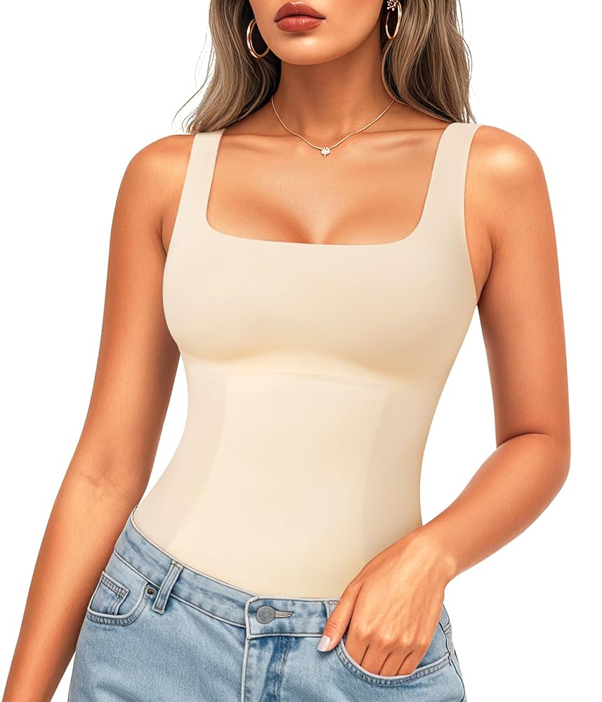 LODAY Compression Tank Tops for Women Shapewear Tummy